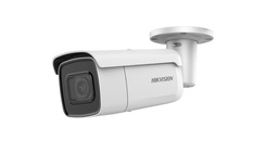 [DS-2CD2646G2T-IZS] CÁMARA HIKVISION IP BULLET  4 MPX, ACUSENSE (DARKFIGHTER), LENTE VARIFOCAL MOTORIZADA DE 2,8 A 12MM, IR 60 MTS, RANURA PARA TARJETA MICRO SD HASTA 512GB 12VDC Y POE IP66, IK10, 1E/S DE ALARMA, 1E/S DE AUDIO