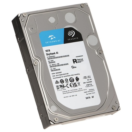 [HD-10-TB-SEAGATE-SKYHAWK] DISCO HD 10 TB SEAGATE SATA 6GB/S 5900 64MB SKYHAWK