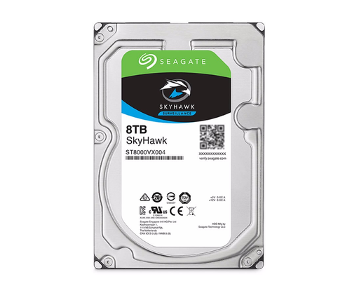 [HD-8-TB-SEAGATE-SKYHAWK] DISCO HD 8 TB SEAGATE SATA 6GB/S 5900 64MB SKYHAWK