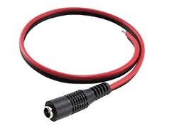 [FICHADCHEMBRACONCABLE] FICHA DE ALIMENTACION HEMBRA CON CABLE