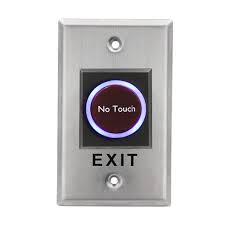 [B-REX-NT-LED] PULSADOR BOTON EXIT NON TOUCH EXTERIOR IP55 COMPATIBLE CON CAJA DE LUZ ESTÁNDAR, PANEL Y BOTÓN DE ACERO INOXIDABLE, NA/NC/COMÚN