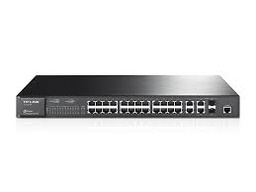 [TL-SG3428] SWITCH JETSTREAM 24 PUERTOS + 4 SFP - L2 GIGABIT MANAGED