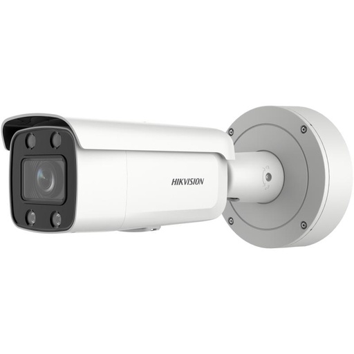 [DS-2CD2647G2-LZS-3.6-9MM] CÁMARA HIKVISION IP BULLET  4 MPX, ACUSENSE (DARKFIGHTER), COLORVU, MOTORIZADA DE 3,6 A 9MM, IR 60 MTS, RANURA PARA TARJETA MICRO SD HASTA 512GB 12VDC Y POE IP66, IK10, 1E/S DE ALARMA, 1E/S DE AUDIO