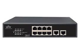 [NSW2010-10T-POE-IN] SWITCH CCTV ETHERNET UNIVIEW POE+ 8 DOWNLINK 100 MBPS,  2 UPLINK