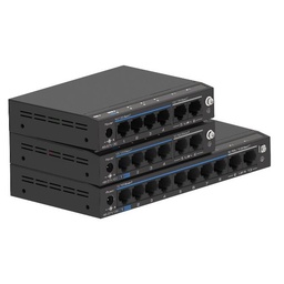 [CY-S3206-60-BT] SWITCH CYGNUS 4 PUERTOS POE++ GB + 2 UPLINK GIGABIT, NO ADMINISTRABLE, 60W