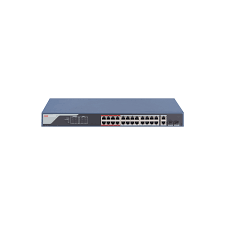 [DS-3E1326P-EI] SWITCH HIKVISION 24 PUERTOS POE, 2 UPLINK GIGA, 400W