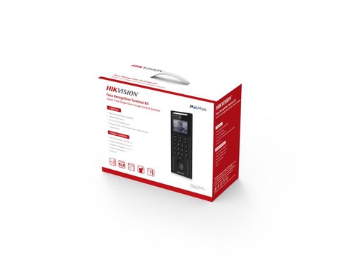 [DS-KAS321] KIT DE CONTROL DE ACCESO HIKVISION DS-K1T321MFWX, PANTALLA LCD DE 2,4 PULGADAS, CERRADURA ELECTROMAGNÉTICA, BOTÓN DE SALIDA
