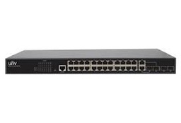 [NSW5110-24GT4GP-IN] SWITCH CCTV ETHERNET UNIVIEW 24 POE, 2 UPLINK GIGABIT, 2 SFP, 2 COOLING FANS