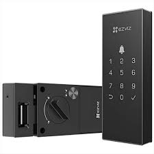 [CS-DL03-R100-WP-BK] Cerradura Ezviz DL03 BLACK, Bluetooth, Metodos de verificacion:  tarjeta y password