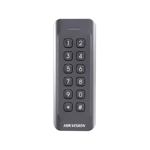 [DS-K1802MK] Lector de tarjetas MIFARE con teclado incorporado