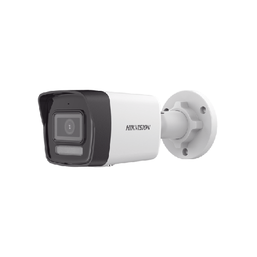 [DS-2CD3021G2-LIUF(2.8mm)] CÁMARA HIKVISION IP BULLET 2 MPX, 2.8MM,  Dual Light, 30 mts IR + 20 mts Luz Blanca, Micrófono, IP67, PoE, Micro SD
