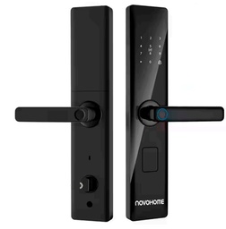 [NH-SL35] Cerradura Smart Lock Con Huella Wifi App Tarjeta Contraseña