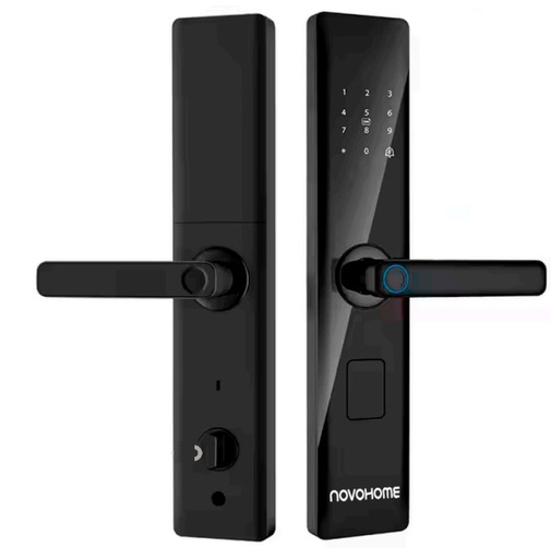 [NH-SL35] Cerradura Smart Lock Con Huella Wifi App Tarjeta Contraseña
