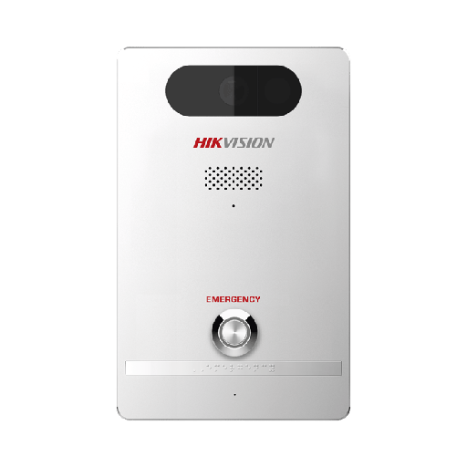 [DS-PEAP-CVSA1E] Estación de Alarma de Pánico,  2 mpx, Micrófono Integrado, IP65,  IK10, PoE