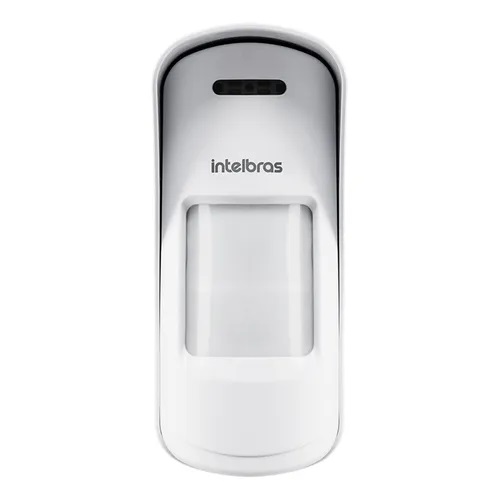 [IVP 7000 EX] SENSOR INFRARROJO INTELBRAS, Doble PIR Cableado Exterior , ángulo 110 grados 12 metros de alcance, 3 niveles de sensibilidad 30kg Pet Inmune, Incluye soporte articulado