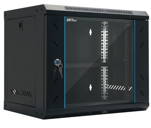 [ZK-R12U-5412A]  RACK MURAL 12 UNIDADES (530 mm ancho x 400 mm profundidad x 600 mm altura)