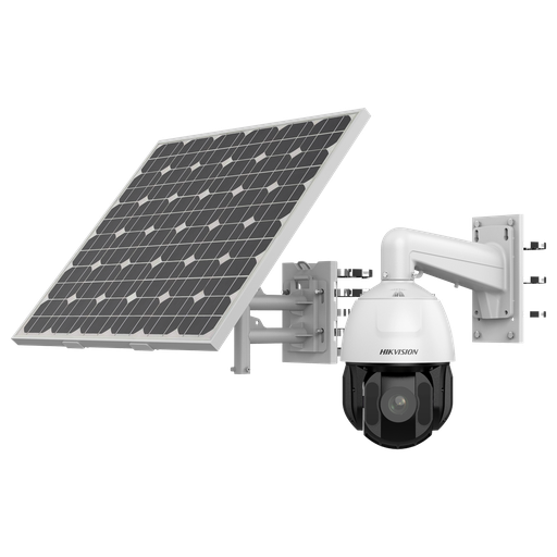 [DS-2DE5425IWG-K/4G] DOMO PTZ HIKVISION Solar 4G 4 Mpx, IR 150 mts, Wi-Fi, MicroSD, IP66, Face Detection
