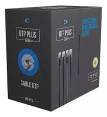 [UTP-PLUS-50M] CABLE UTP PLUS CCA COBREADO EXTERIOR (50 MTS)