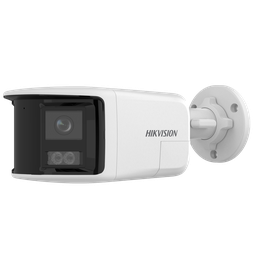 [DS-2CD1T63G2P-LIUF/SL(2.8mm)] Camara IP Hikvision 6 mpx Bullet, panoramica, Smart Hybrid Light, 180°, IP67, PoE
