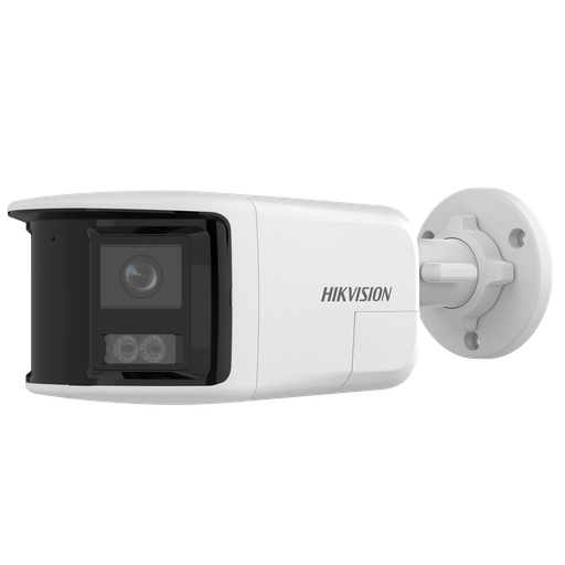 [DS-2CD1T63G2P-LIUF/SL(2.8mm)] Camara IP Hikvision 6 mpx Bullet, panoramica, Smart Hybrid Light, 180°, IP67, PoE