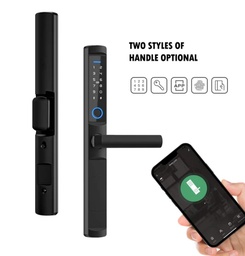 [WDL-F2-3585-EN] Cerradura Smart Wifi - Tarjeta - Huella - Password - MOES