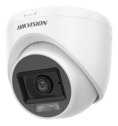 [ML-DS-2CE76D0T-LPFS-2.8MM-PL] Cámara Seguridad Hikvision Domo 2mp Dual Light 20m Audio 2.8 Color Blanco