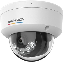 [DS-2CD1127G2H-LIU(2.8mm)] CAMARA HIKVISION IP 2MPX DOMO COLOR VU, 2,8MM, LUZ HIBRIDA 30 MTS, 12V O POE, MICRÓFONO,  IP67