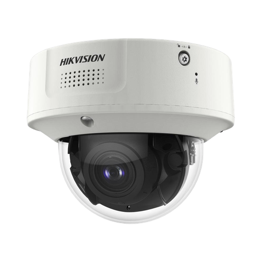 [iDS-2CD7146G2-IZS(2.8-12mm)] Camara Hikvision Domo IP 4 mpx, 2.8 a 12 mm, 40 mts IR EXIR, DeepinView, Micrófonos Integrados, IP67, IK10