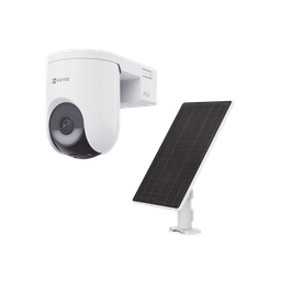 [CS-HB8c/SP-R100(4MP,W4GA)] CÁMARA EXTERIOR EZVIZ PT HB8 PANEL SOLAR 4MP,  4G y Wi-Fi,  IA, Color Nocturno, IP65