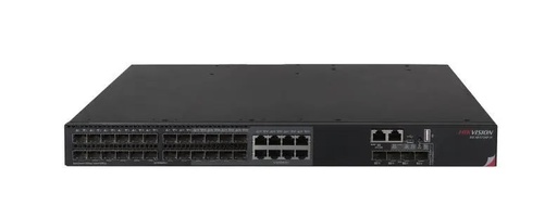 [DS-3E3728F-H] SWITCH HIKVISION CORE L3 ADMINISTRABLE, 24 PUERTOS SFP GIGABIT (8 COMBO RJ45), 4 PUERTOS SFP+ 10G, 1 SLOT DE EXPANSIÓN